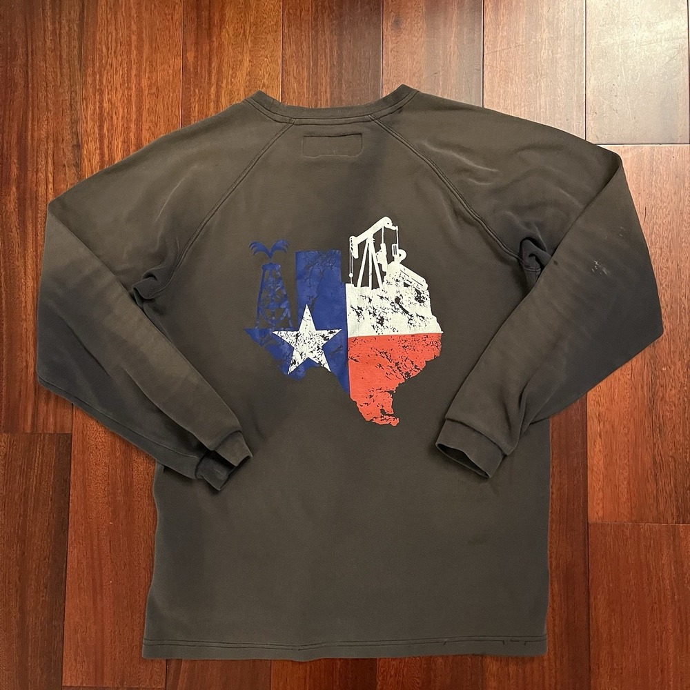 Forge Shirt Men Small FR Long Sleeve Crewneck Oil Rig Flame Resistant Workwear *